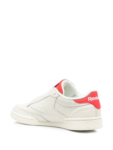 Sneakerși Reebok cu imagine alb