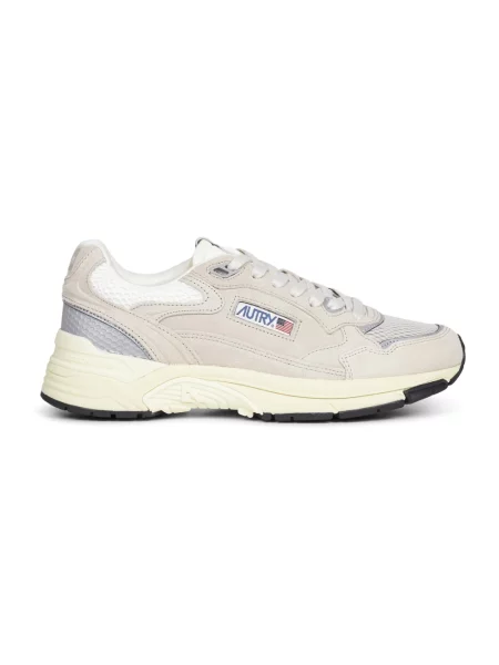 Sneakersy Autry skórzane brązowe