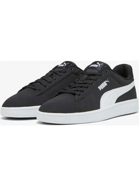 Trampki Puma Smash Buck czarno-białe białe