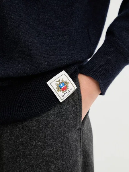 Легкий свитер Bally синий