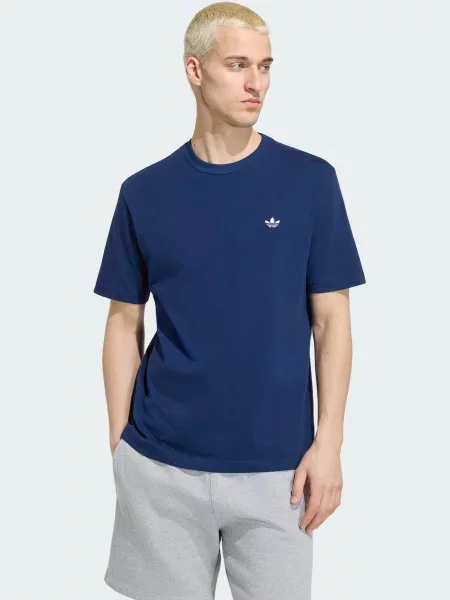 ADIDAS ORIGINALS Tričko Trefoil Essentials námornícka modrá
