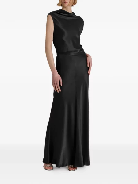 Top Alberta Ferretti fără mâneci negru