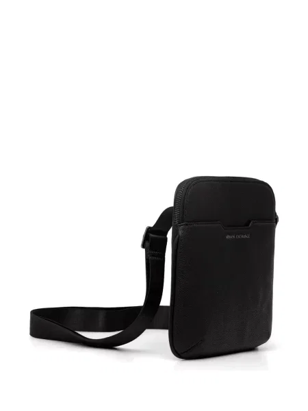 Geantă crossbody Armani Exchange cu imagine negru
