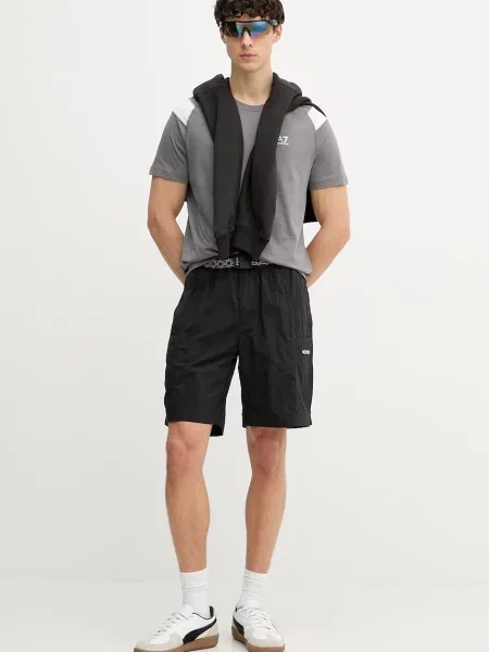 Emporio Armani kratka majica siva