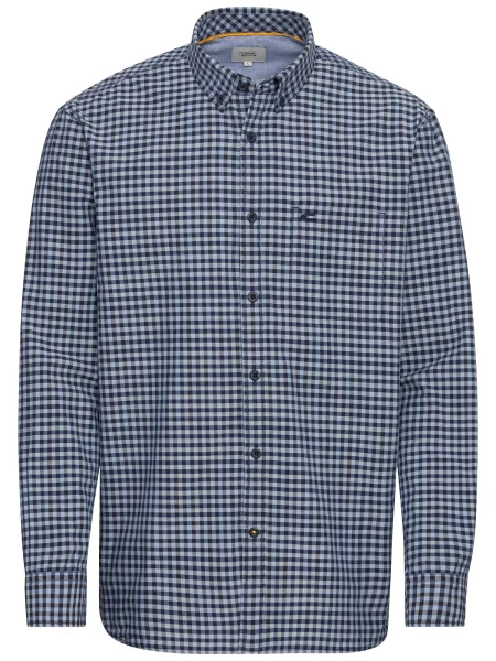 CAMEL ACTIVE Společenská košile Vichy / tmavě modrá