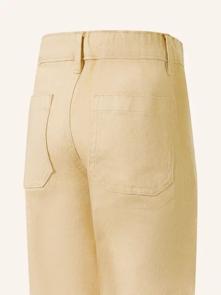 Petit Bateau Jeansy beige beżowe