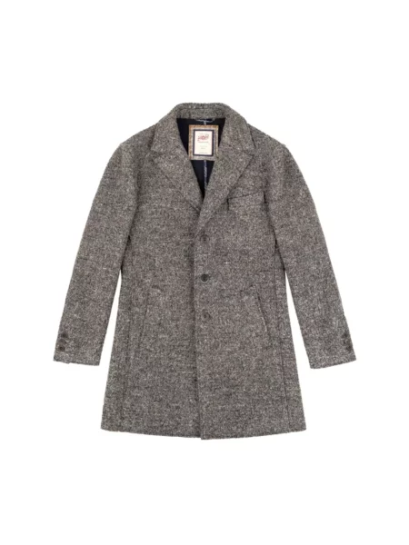 Płaszcz Bob wełniany szary