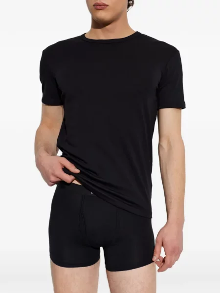 Μπλούζα Mm6 Maison Margiela με αυτόγραφο μαύρο