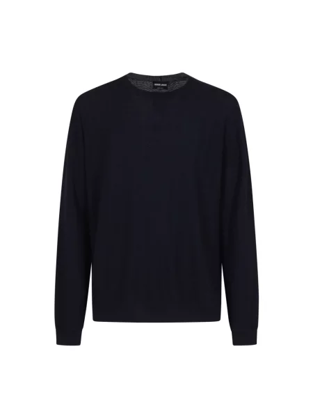 Sweter Giorgio Armani niebieski