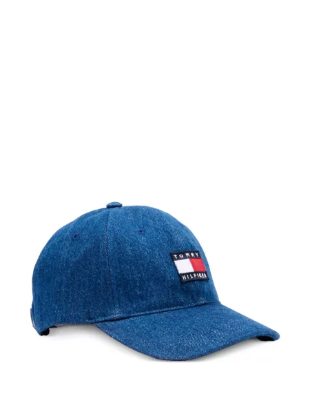 Czapka z daszkiem dziecięca Tommy Hilfiger niebieska