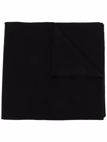 Fular Givenchy cu broderie de lână negru