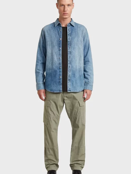 Брюки карго G-star Raw оливковые