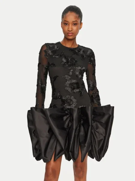 ROTATE Rochie cocktail negru