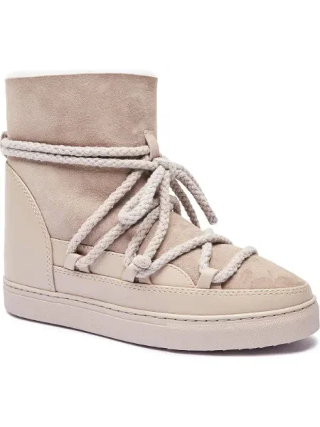 INUIKII Bocanci CLASSIC WEDGE | piele gri
