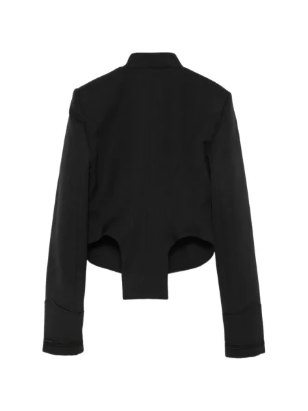 Gulerat geacă Ann Demeulemeester negru