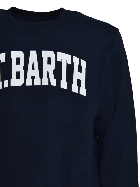 Суитчър Mc2 Saint Barth с принт синьо