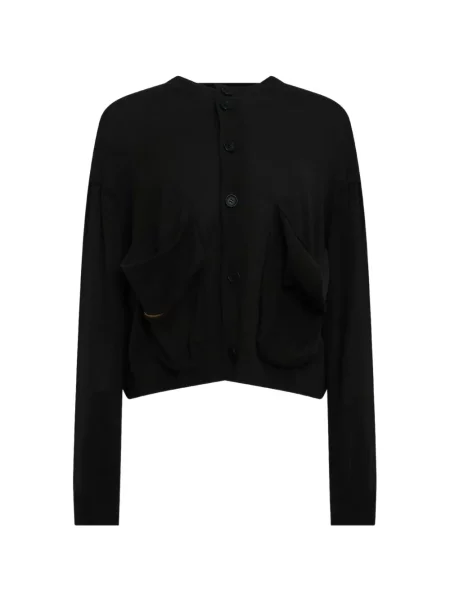 Cardigan Y's tricotate maro
