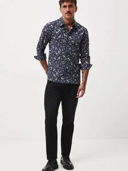 Сорочка Medicine slim класичний комір синій