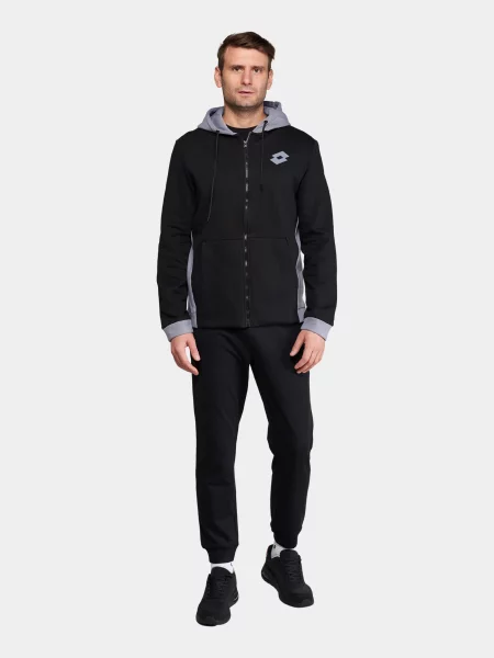 Худі Lotto бавовна/поліестер чорний