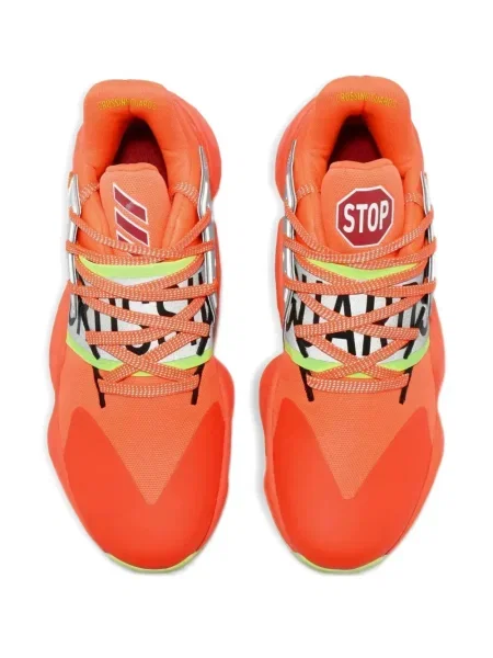 Top Adidas alergare cu decolteu în V alb