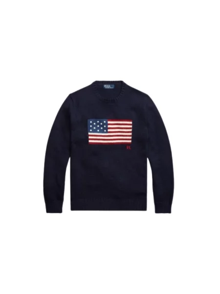 Sweter Polo Ralph Lauren niebieski
