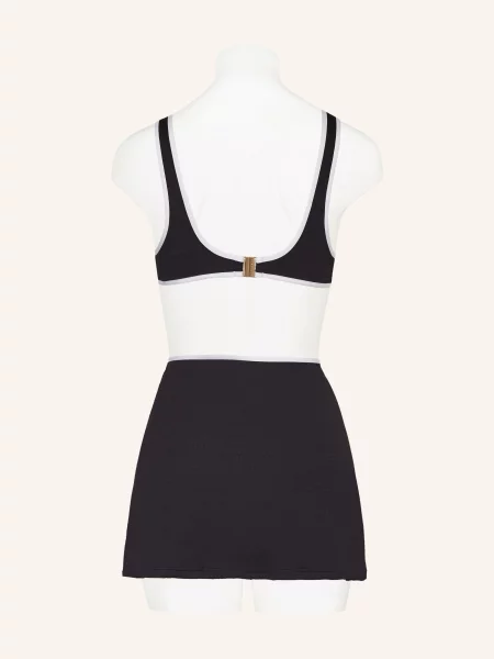 Seafolly Góra Od Bikini Bralette Beach Bound schwarz czarny