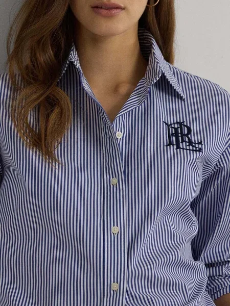 Lauren Ralph Lauren ing női galléros relaxed kék