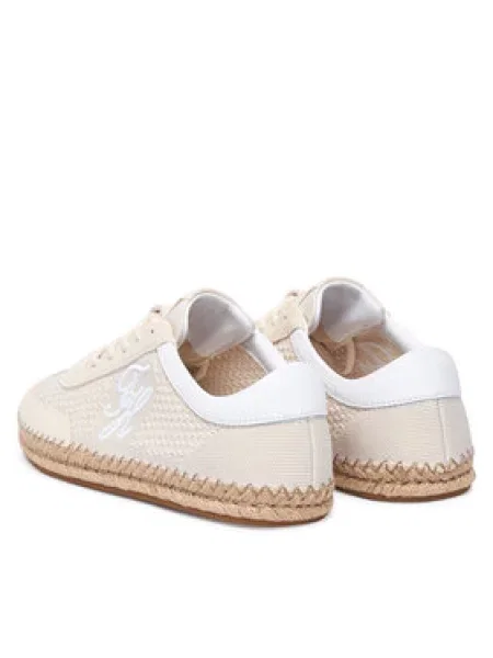 Tommy Hilfiger Espadrilės Th Heritage Rope Sneaker Smėlio balta
