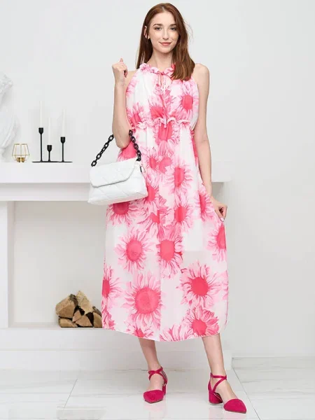 Rochie maxi Resti de costum alb