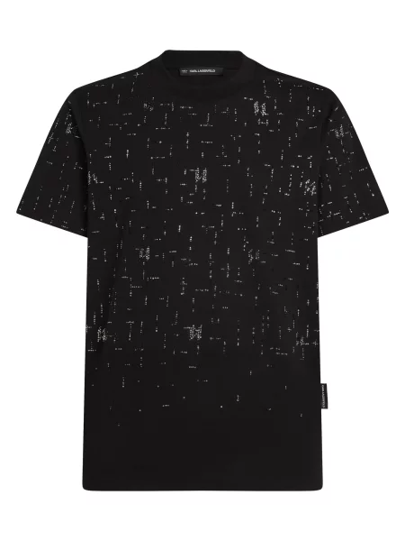 Karl Lagerfeld Tricou negru alb