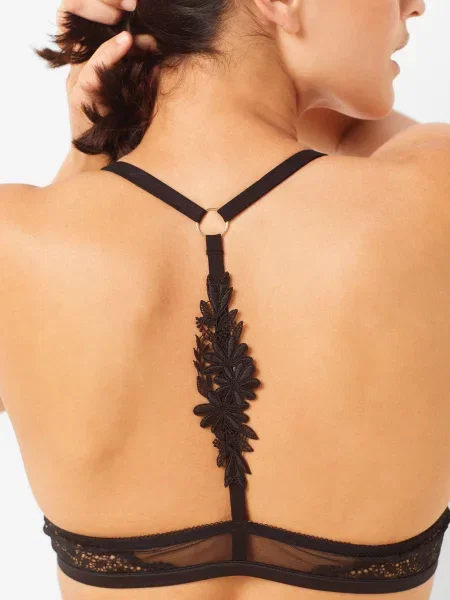 Бюстгальтер Etam з пуш-ап чорний