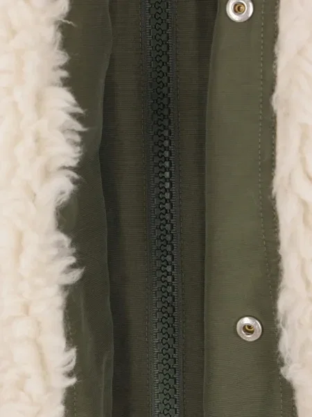 Geacă Sacai din fleece cu glugă