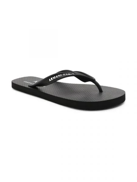 Șlapi Armani Exchange negru