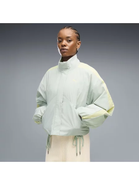 PUMA kurtka T7 PrimaLoft® Padded Kimono Odzież S zielony