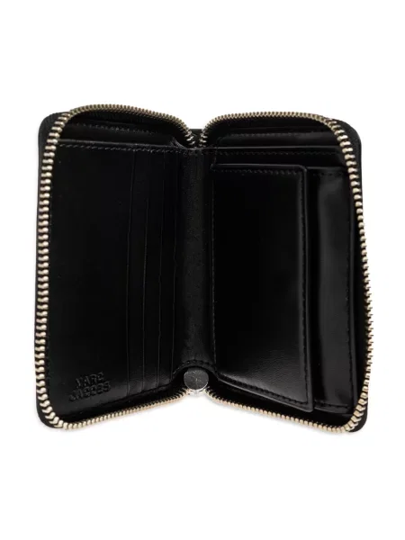 Kompaktowy portfel Marc Jacobs elegancki czarny