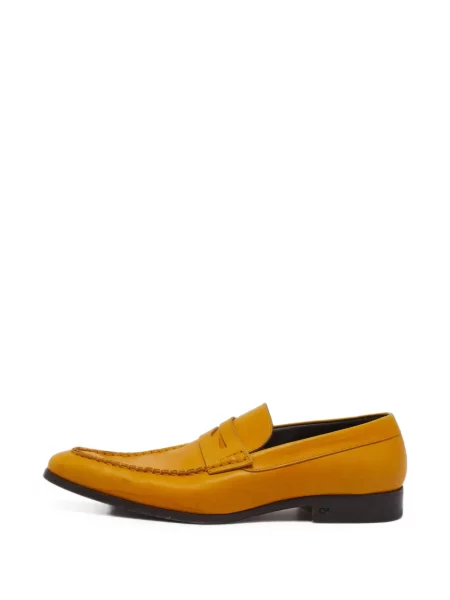 Pantofi loafer Dsquared2 din piele galben
