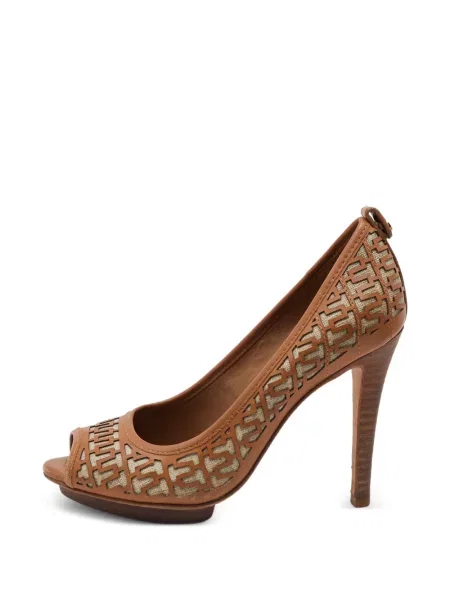 Körömcipő Tory Burch barna