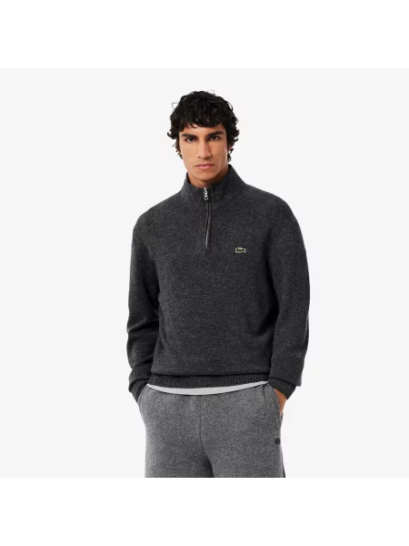 Класичний светр Lacoste сірий
