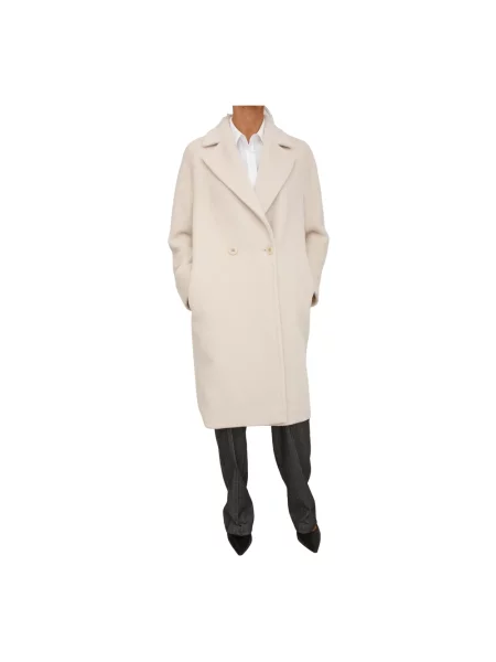 Płaszcz Max Mara wełniany biały