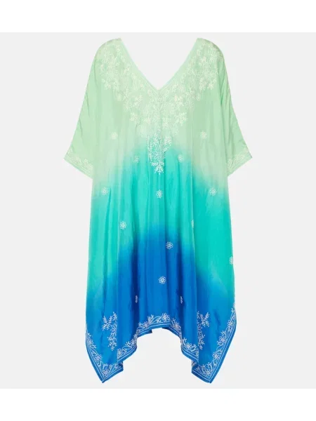 Rochie Juliet Dunn cu broderie de mătase