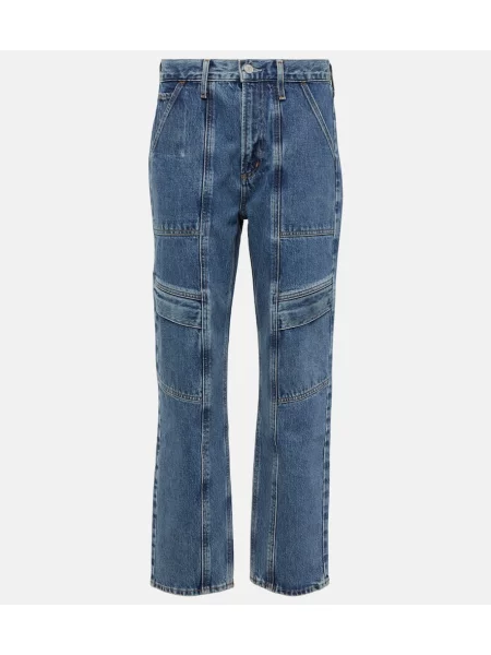 Pantaloni cargo Agolde albastru