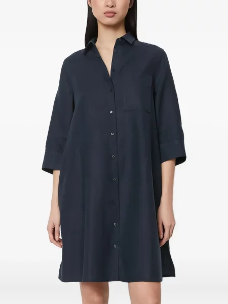 Rochie tip cămașă Marc O'polo albastru