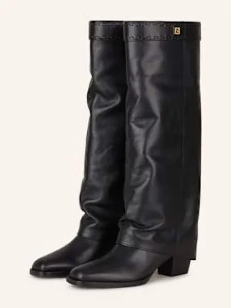 Fendi Kozačky černá
