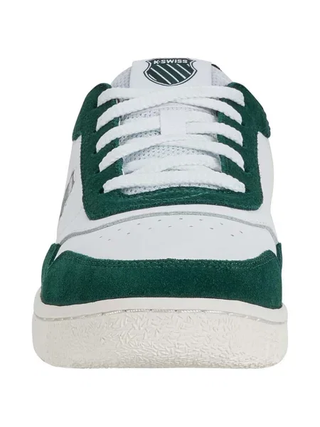 Кожаные кроссовки K Swiss зеленые