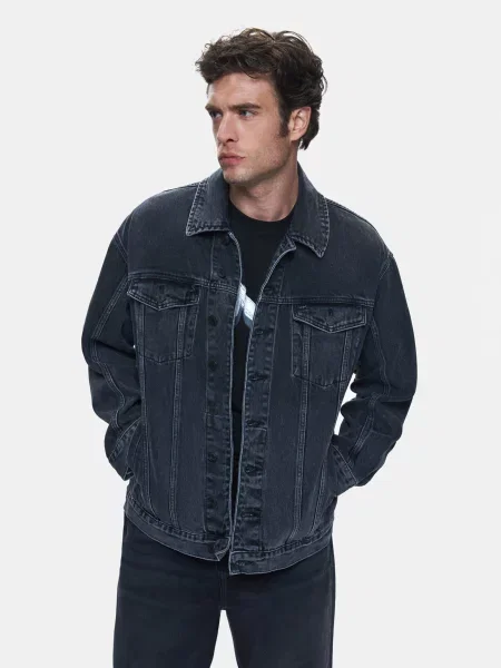 Джинсовая куртка Ltb Jeans серая