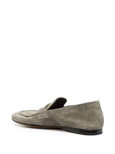 Szarvasbőr loafer Officine Creative zöld