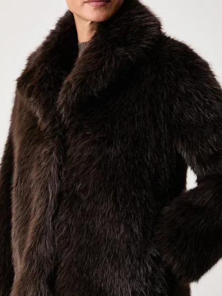Пальто Weekend Max Mara из искусственного меха