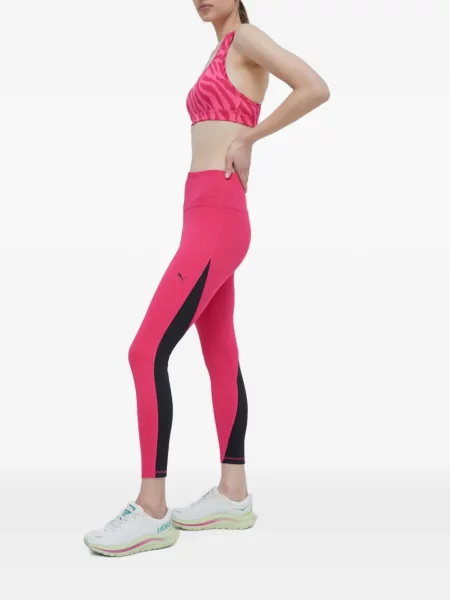 Leggings Puma cu imagine roz