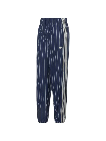 Pantaloni Adidas alergare cu model piele de șarpe cu broderie maro