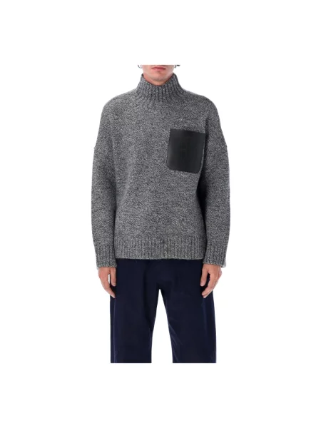 Sweter Jw Anderson wełniany szary